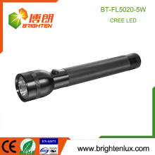 Fábrica de la fuente de trabajo pesado Portátil Long Beam ejército utilizado 3D célula Powered fuerte luz EE.UU. 500lm Cree llevó poderosa linterna